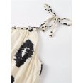 thumbnail image 4 of Vestido largo de tirantes con estampado para mujer, traje femenino de un hombro, Espalda descubierta, Irregular, elegante, holgado, Chic, para playa, Verano, 4 of 4
