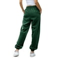 thumbnail image 4 of felwors Cinch Bottom Sweatpants for Women with Pockets AG, L, 4 of 7