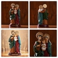 thumbnail image 2 of Figura de la Sagrada Familia, Jesús, Natividad, Estatua de escritorio, Estatua de la Familia de Jesús, Escultura de resina de Jesús, Decoración, 2 of 6