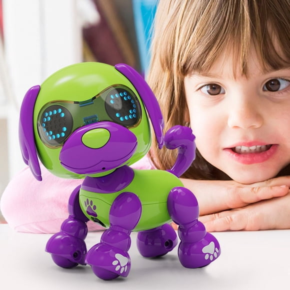 Big Save,HWRETIE Children Intelligent Robot Dog Early Learning Toys,Electric touched Sensor Lights Recording Educational Toys,Electronic Pet Gifts