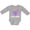 AC-Heather Grey, variant on Juggling Monster Future Juggler Boys or Girls Long Sleeve Baby Bodysuit
