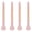 Pink, variant on Riousery 30Pcs Bamboo Wood Golf Tees 3.15 inches / 8cm Unbreakable Printed Skull Wooden Golfing Accessories Built for Stability and Reduced Friction - Black