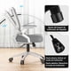 thumbnail image 5 of Silla de Oficina Ergonómica para Adultos con Soporte Lumbar y Brazos Abatibles para Hogar y Oficina Gris, 5 of 8