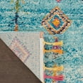 thumbnail image 5 of Nourison Moroccan Casbah 2'2" x 4' (2' X 4') Aqua Area Rug Bohemian Transitional by Nourison, 5 of 8