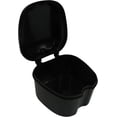 thumbnail image 3 of Dent Art Denture Boxes, Retainer Box Orthodontic Mouth Guard Dental Storage Container/Teeth Storage Box in Black Color (1), 3 of 7