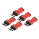 thumbnail image 4 of Conector de batería RC, 5 piezas Adaptador de batería en T Adaptador de batería de automóvil RC Adaptador de batería en T Rendimiento potente, 4 of 12