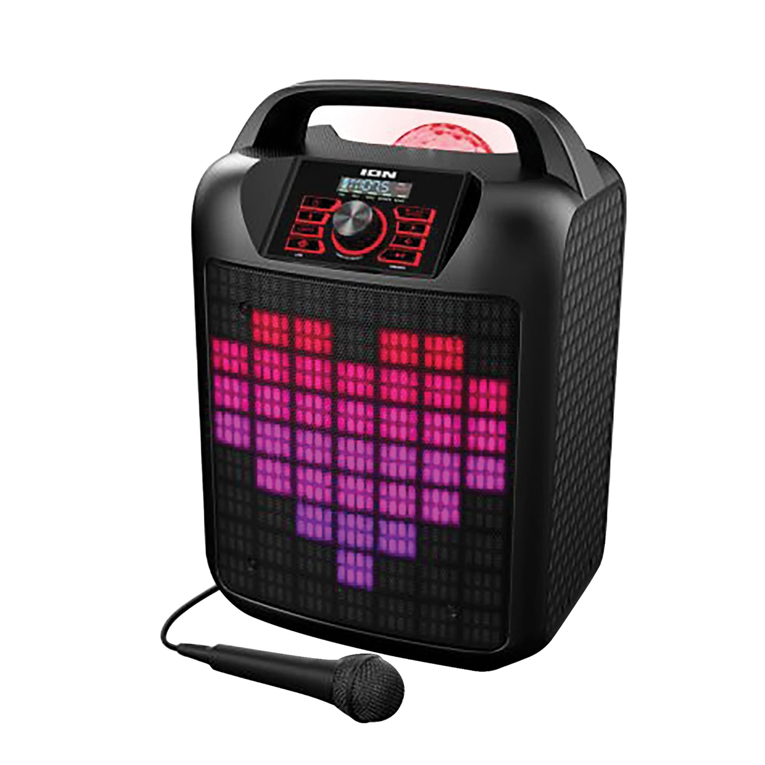 ION Audio Party Rocker Max - Portable Speaker with Customizable Party Theme Lights