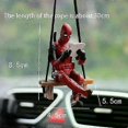 thumbnail image 3 of Mini Deadpool Action Figure Car Accessory Ideal for British Marvel Fans, 3 of 5