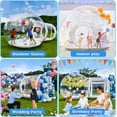 thumbnail image 6 of Esheno Clear Bubble Dome Tent with Tunnel 10 ft Inflatable PVC Playhouse with 600W Air Pump Bubble Balloon House for Kids Party, 6 of 6