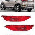 thumbnail image 2 of Rear Bumper for 2015-2018 SUV with Integrated Fog Lights Parking Sensors Reflectors, 2 of 5