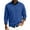 Blue, variant on Mens Sweaters 2025 Fall Casual Ribbed Solid Color Pullover Trendy Long Sleeve V-neck Sweater Pullover Cable Knitted Jumper Tops Earthy Yellow S