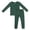 Blackish Green, variant on 2T-8Y Fleece Lined Toddler Thermal Set, Thermal Underwear for Kids, Solid Base Layer Long J๐จh๐งs for Baby Boys Girls