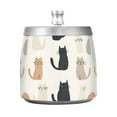 thumbnail image 7 of Yayeee Ashtray with Lid for Cigarette Smokeless Stainless Steel Home Ash Holder, Cute Cartoon Cats, 7 of 7