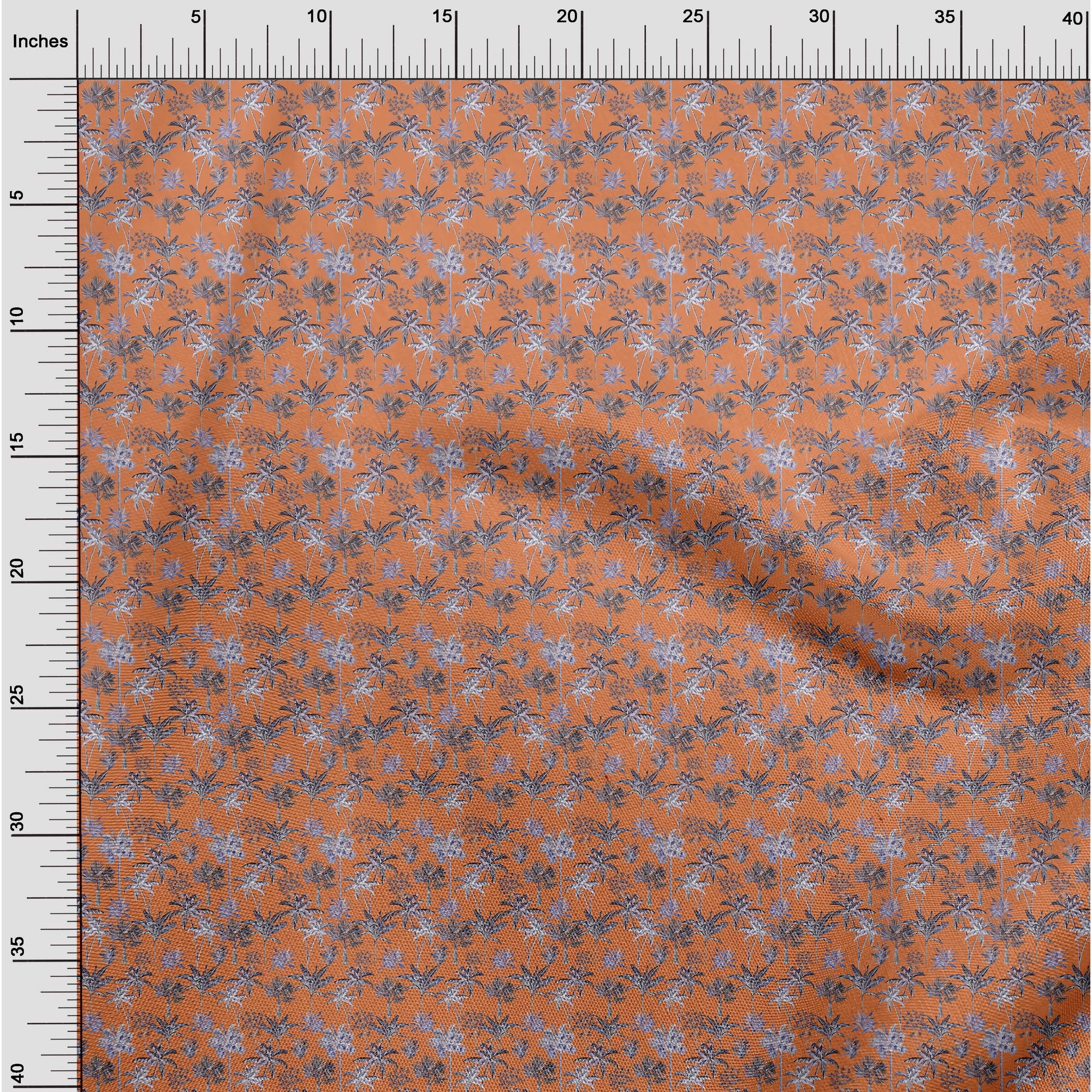 Tissu Fleur Floral Mélange Coton 1 Mètre – 145 Cm Large – DIY Couture Vêtement