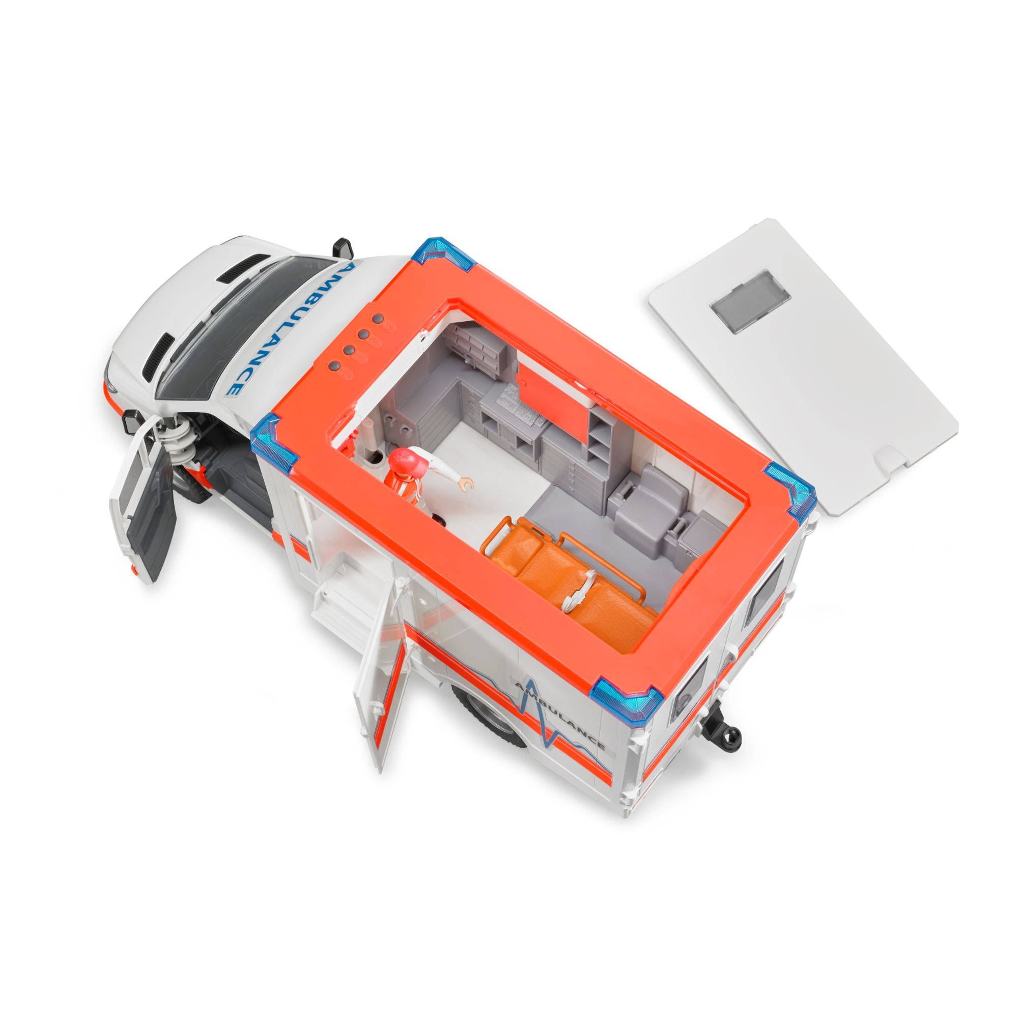 bruder mb sprinter ambulance with driver