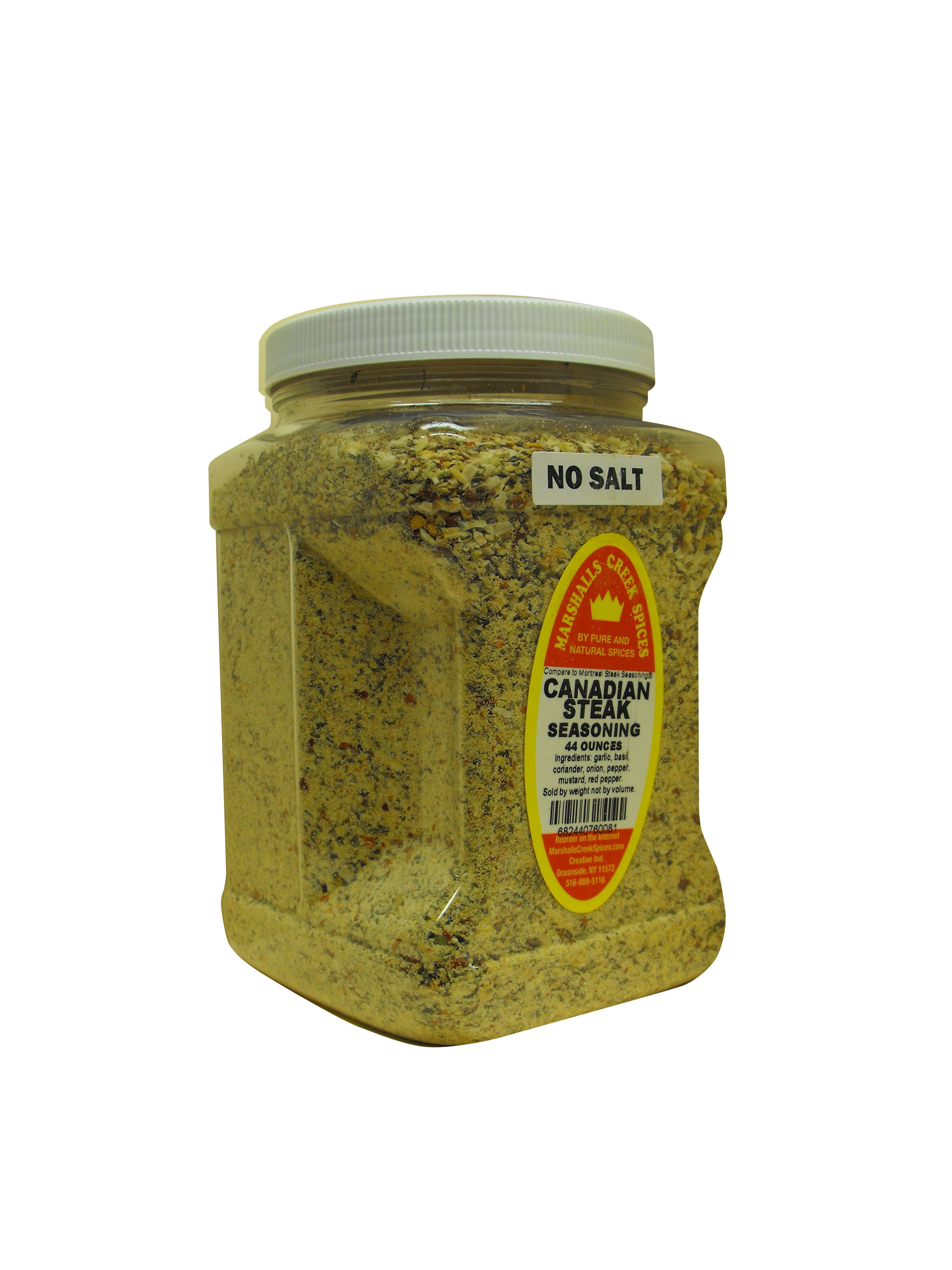 Family Size Marshalls Creek Spices Canadian Steak No salt Seasoning 44
