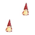 thumbnail image 2 of relayinert Wide Application LED Light Xmas Ornaments Decorations For Indoor And Outdoor red 2Set, 2 of 6