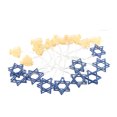 thumbnail image 1 of Cadena LED Hanukkah Cadena De Luces Luz De Hadas De Estrella Hexagonal 3 Metros 20 Luces LED De Decoración, 1 of 8