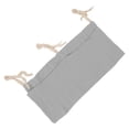thumbnail image 3 of Bolsa Colgante De Almacenamiento Para Cama De Bebé, Organizador De Algodón Puro De 2 Bolsillos Con Correa Ajustable Para Cuna, Portabebés Y Organización De Guardería, 3 of 7