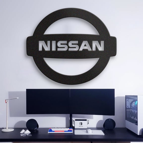 LaModaHome Nissan Metal Car Emblem