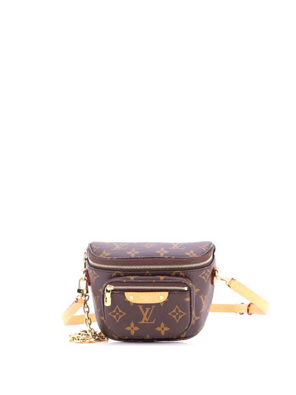 Pre-Owned Bum Bag Monogram Canvas Mini By Rebag