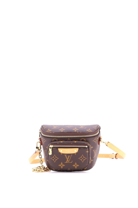 Pre-Owned Bum Bag Monogram Canvas Mini By Rebag