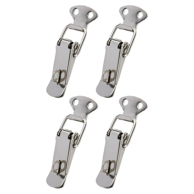 GROWTH TANK 4 Pièces Ressort Bascule Loquet Mini Acier Inoxydable pour les Meubles d'Intérieur Boîtes S S