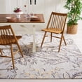 thumbnail image 3 of Safavieh  Handmade Blossom Yael Wool Rug 8' x 10' 8' x 10' Accent, Indoor, Handmade Entryway, Living Room, Dining Room Rectangle, 3 of 9