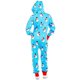thumbnail image 4 of Pijama con capucha para Mujer, ropa de dormir con estampado de Feliz Navidad, mono de manga larga para Mujer, 4 of 4