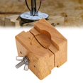 thumbnail image 1 of Wooden Watch Holder Clamp, Watch Repairing Accessory Watch Movement Holder Clamp, Watch Repairing Tool Movement Holder Watch Case for DIY Craft Jewelry, 1 of 8