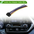 thumbnail image 2 of Cable adaptador de audio Aux de Unique Bargains para arnés de radio estéreo para Kenwood KDC-138, 2 of 7