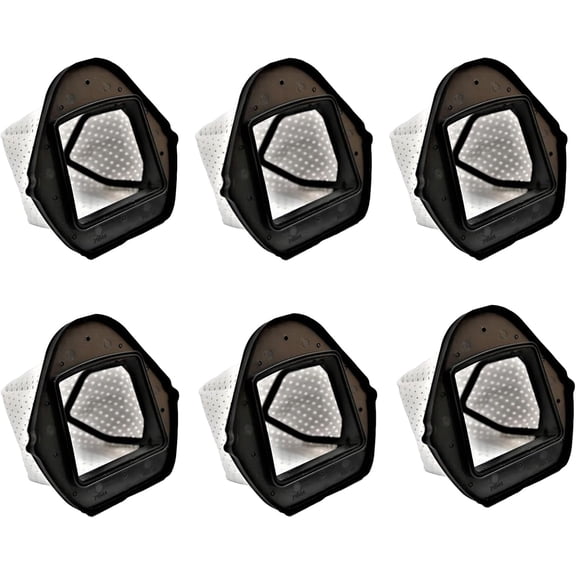 Vacuum Dust Cup Filter Compatible with Shark XSB726N, SV75, XF769, 6 Pack