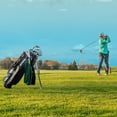 thumbnail image 3 of Uxcell 20"x16" Golf Towels Tri Fold Waffle Pattern Towels Soft Fiber with D Clip Green 2 Pack, 3 of 5