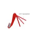 thumbnail image 3 of Phone Support Rack Convenient Foldable Adjustable Phone Desk Stand Holder for Desktop Bed Office-Red, 3 of 5