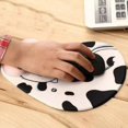 thumbnail image 3 of Mouse Pad Cow Non-slip Memory Foam Comfort Wrist Support Mouse, 3 of 5