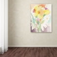 thumbnail image 3 of Trademark Fine Art "Yellow Flower Blossoming" Canvas Art by Sheila Golden, 3 of 3