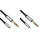 thumbnail image 1 of Cable 3 5 Mm A 6 35 1/8 Toma 1/4 Enchufe (1.5m), 1 of 9