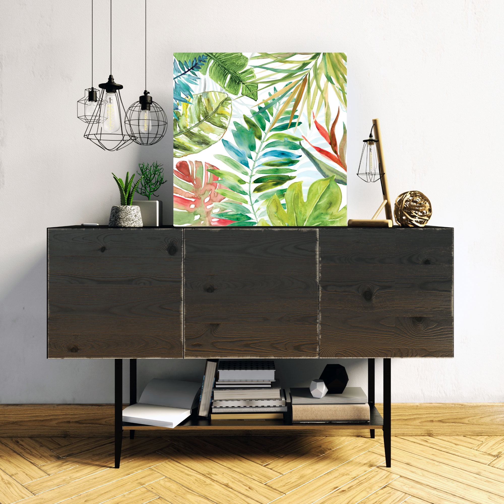 Courtside Market Tropical Sketchbook II Gallery-Wrapped Canvas Wall Art, 16x16