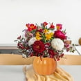 thumbnail image 7 of Diceymbol Pumpkin Shaped Flower Vase 5.12 Inch Plastic Decorative Holder for Halloween Fall Home Decor and Tabletop Displays, 7 of 7
