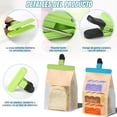 thumbnail image 3 of 12 Piezas de Clips para Sellar Bolsas de Alimentos: Incluye 6 Pinzas Grandes (15.5 cm) y 6 Pequeñas (7.5 cm),Broches Reutilizables para Cierre de Bolsas de Plástico Ideal paraDespensa y Snacks, 3 of 7