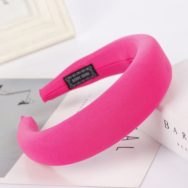 Diademas para mujer, diadema cuadrada, diadema de esponja a la moda, diadema para el cabello para mujer, diadema para niñas, gorro para bebé