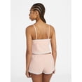 thumbnail image 3 of No Boundaries Lace Cami and Shorts Sleep Set, 2-Piece, Women's XXS-3X, 3 of 5