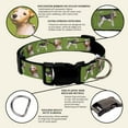 thumbnail image 4 of Country Brook Petz® Deluxe Wire Fox Terrier Green Ribbon Dog Collar Limited Edition, Medium, 4 of 6