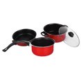 thumbnail image 3 of FUTUREORYY 3pcs Non Stick Milk Pan Non Stick Frying Pan Plastic Cooking Tool for Daily Use, 3 of 8