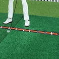 thumbnail image 1 of Práctica de golf Putt Posture Corrección Mejorar el equilibrio Putter Straight Ruler Ayuda de entrenamiento de golf para Juegos Anexos de golfistas, 1 of 8