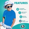 thumbnail image 3 of Boys 2-Pack UPF50+ Rash Guard Sun Swimming Short Sleeve Tee for Pool Beach Summer, 3 of 5
