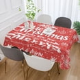 thumbnail image 5 of BZSMCE Square Tablecloth Design Snowtreen and Snowflak for Christmas Pattern Tableclothes, 5 of 9