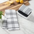 Better Homes & Gardens Rich Black Cotton WaffleWeave DualPurpose