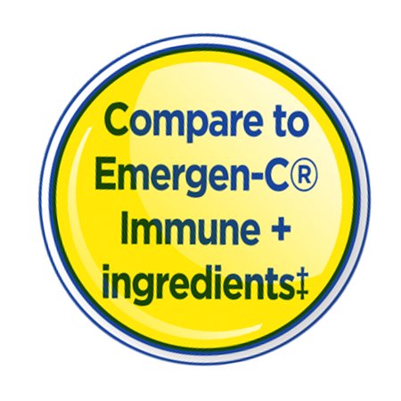 EQUATE 1000 MG VITAMIN C PLUS VITAMIN D & ZINC DIETARY SUPPLEMENT POWDER PACKETS, ORANGE FLAVOR, 30 COUNT, COMPARE TO EMERGEN-C® IMMUNITY + INGREDIENTS