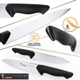 thumbnail image 2 of DALSTRONG Titan Forge Chef Knife - 8 Inch - Pro Series Knives - 7CR17MOV High-Carbon Steel Kitchen Knife - Full Tang Kitchen Knife - Razor Sharp Chef's Knife - NSF Certified, 2 of 7